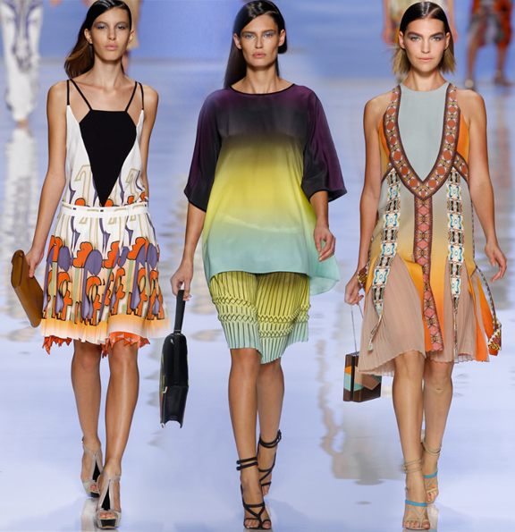 Etro Spring 2012 ombre