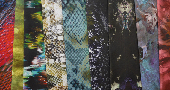 textile designs by Aaryn West Surface Design Studio