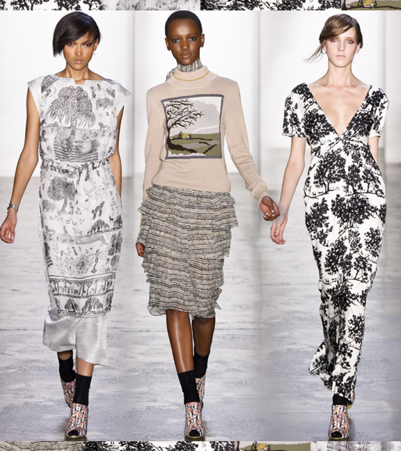 Suno Fall 2012 RTW | Aaryn West – Surface Design